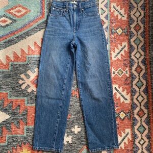 Madewell the perfect vintage wide leg jeans size 23